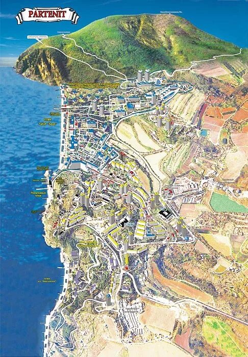 Партенит крым на карте фото Новая карта Партенита-2008 (проект) - КАРТЫ - A.I.St - Участники - Фотогалерея i