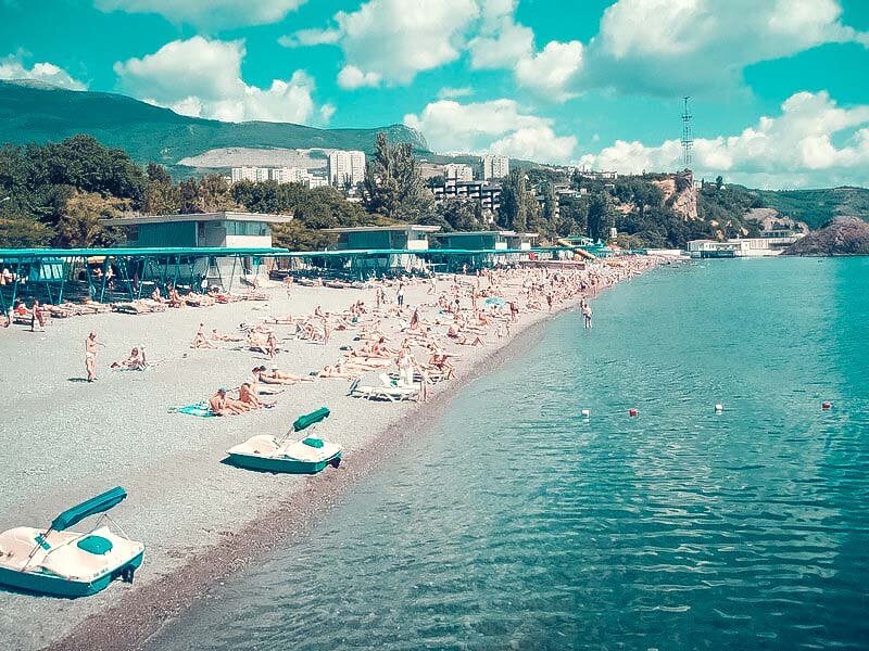 Партенит пляж фото Партенит - отдых на чистом горном воздухе возле моря... Особенности и все что ну