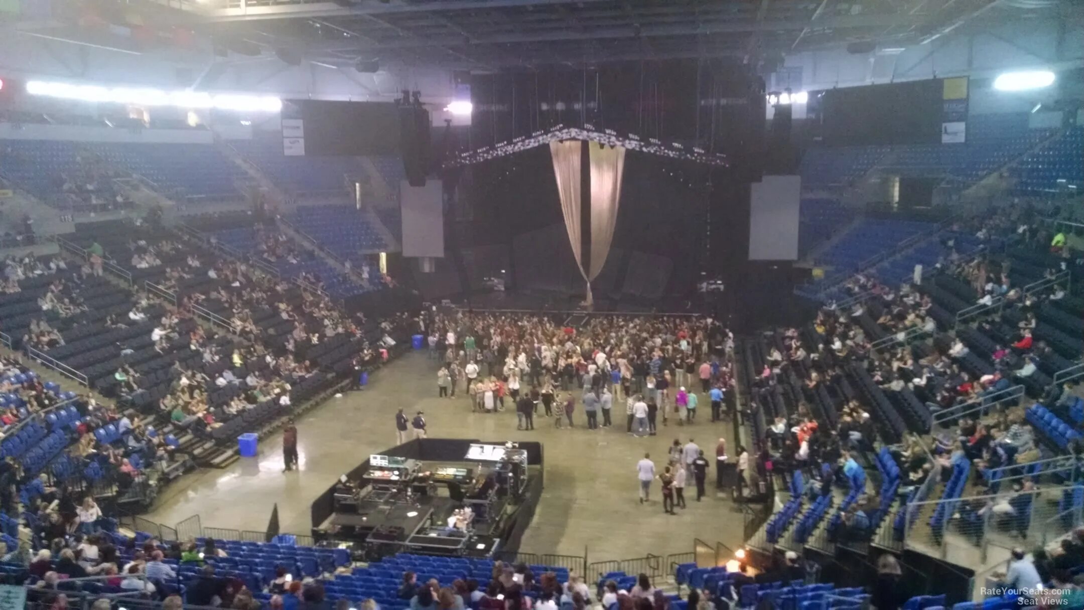 Партер дворец спорта минск фото Section 208 at Chaifetz Arena - RateYourSeats.com