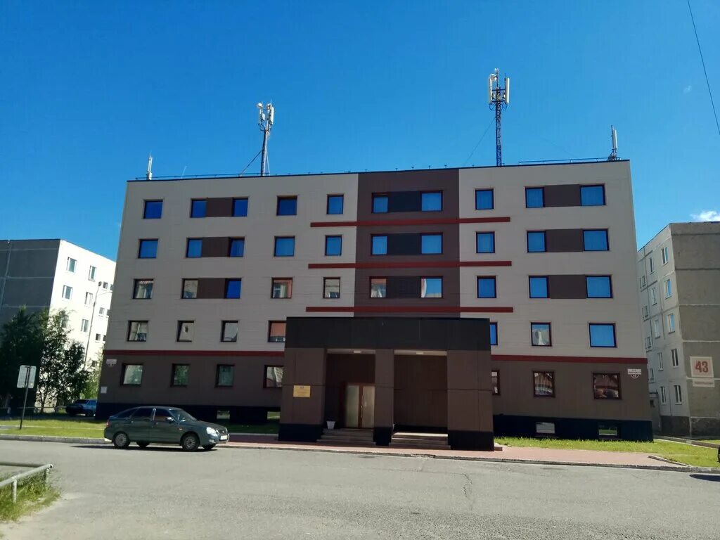 Партнер сибирская ул 12 1 когалым фото Panorama: Siberia, hotel, Kogalym, Leningradskaya ulitsa, 49 - Yandex Maps