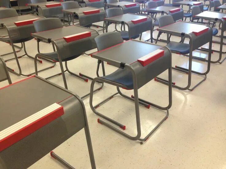 Парты в колледже фото AandD install...school furniture for the #21stcenturyclassroom School desks, Sch