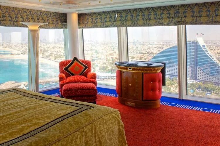 Парус дубай фото номеров Отель в Дубай Jumeirah Burj Al Arab Dubai - TiCATi.com