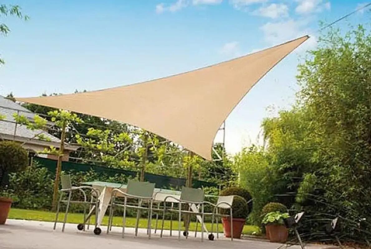 Парус садовая ул 15 фото 3,6x3,6x3,6 м HDPE треугольный тент парус зашифрованный толстый наружный солнцез