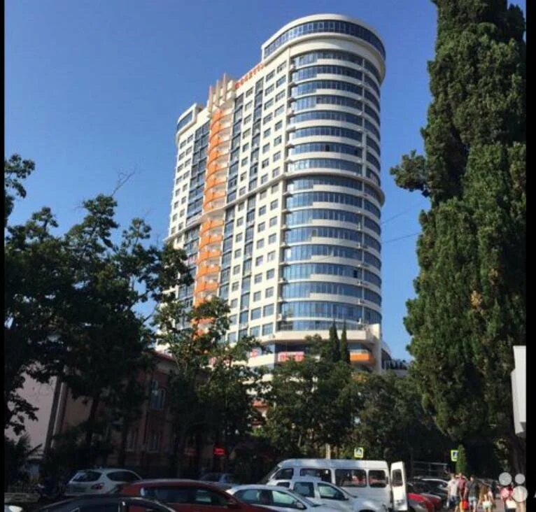 Парус ул воровского 41 микрорайон центральный фото Квартира, 1 комната, 62 м² - купить в Сочи, цена 55 000 руб., продано 25 сентябр