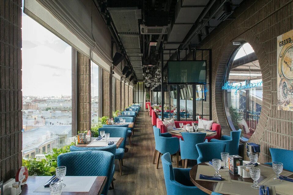 Паруса на крыше фото Parusa na kryshe, restaurant, Россия, Санкт-Петербург, улица Льва Толстого, 9 - 