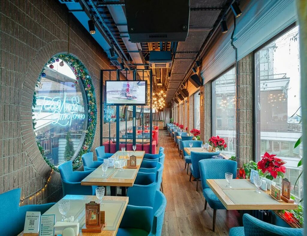 Паруса на крыше спб ресторан фото Photo: Parusa na kryshe, restaurant, Saint Petersburg, Lva Tolstogo Street, 9 - 