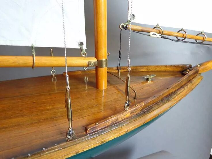 Парусная оснастка Wooden model boats, Yacht, Model sailboats