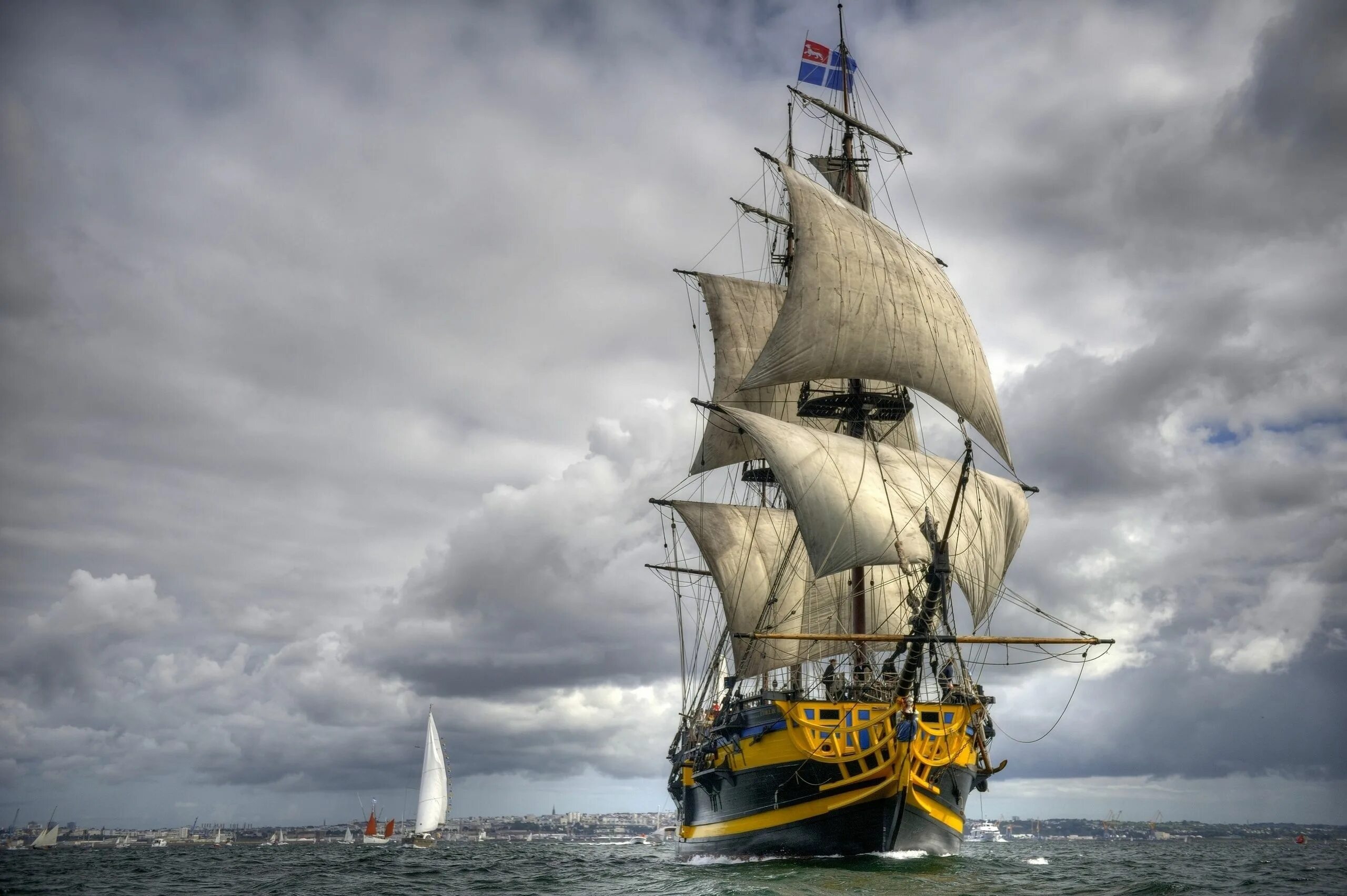 Парусники фото высокого разрешения Sailing ships, Sailing art, Boat