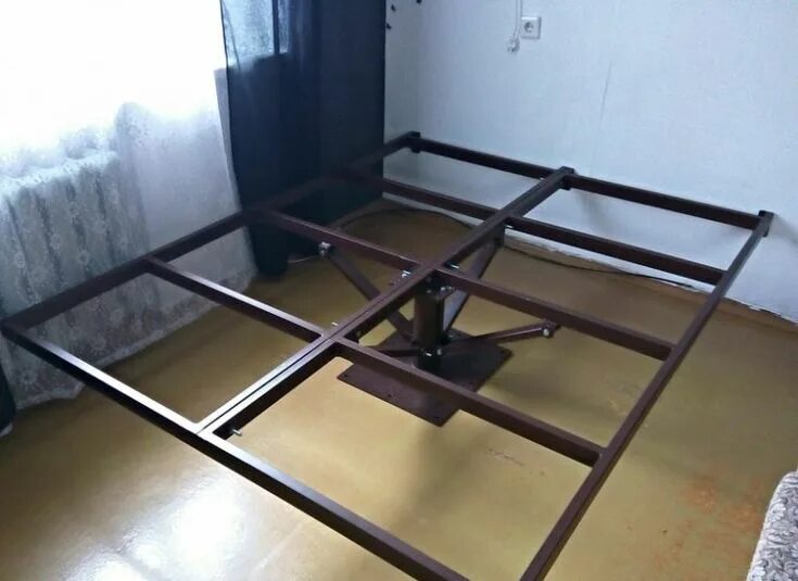 Парящая кровать каркас фото Металлический каркас Bed frame design, Steel bed design, Simple bed designs