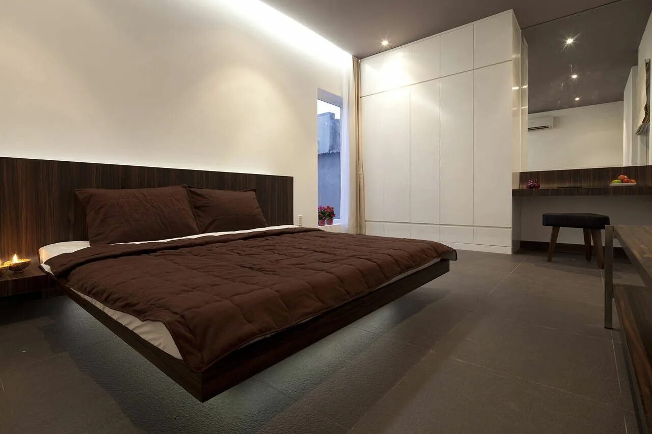 Парящая кровать с подсветкой фото Pin on Bedroom