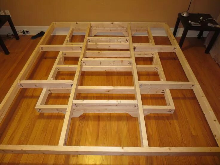 Парящая кровать своими руками из дерева чертеж UOL - Página não encontrada Diy platform bed, Floating bed frame, Floating bed d