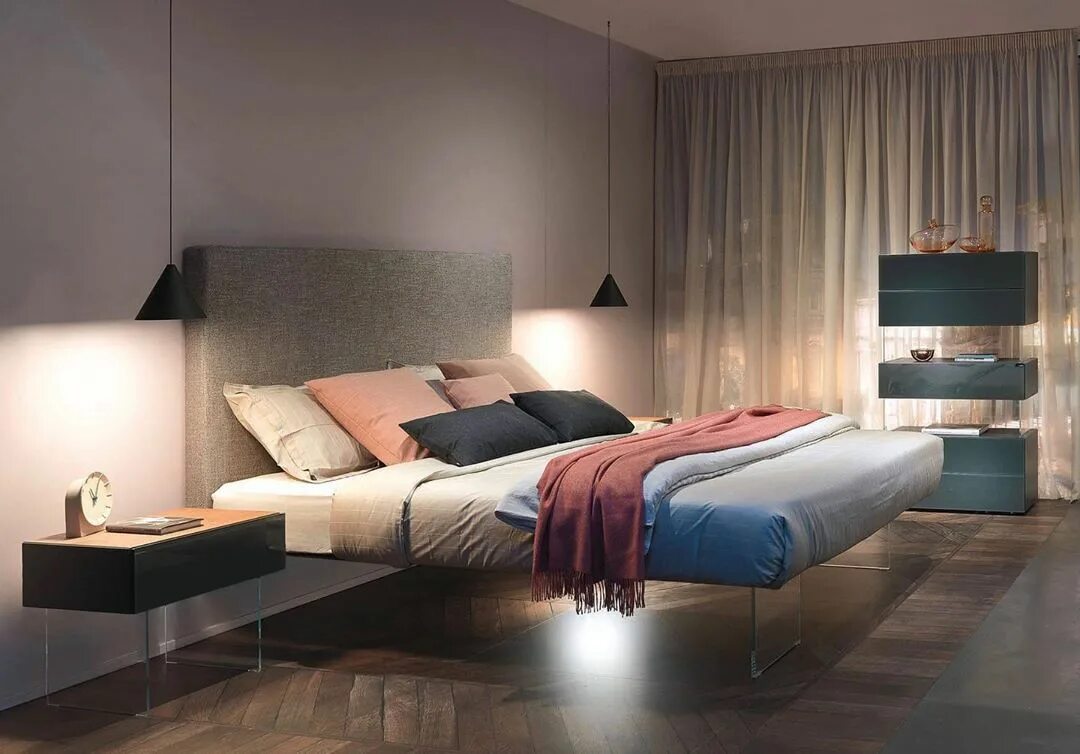 Парящая кровать в интерьере спальни 3,003 vind-ik-leuks, 46 opmerkingen - LAGO DESIGN OFFICIAL (@lagodesign) op Inst