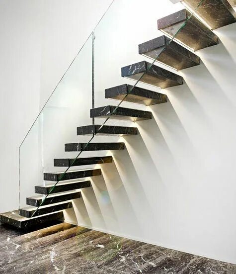 Парящая лестница из металла фото ODM/OEM Hidden Carbon Steel Beam Oak/Beech Tread Floating Staircase - China Floa