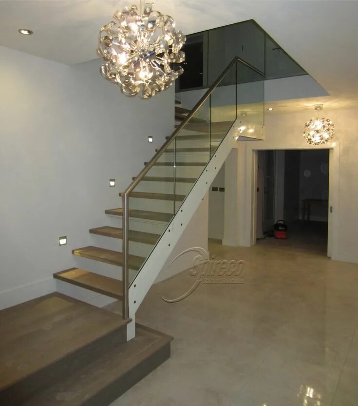 Парящая лестница в частном доме фото Floating Stairs Contemporary staircase, Stairs, Floating stairs