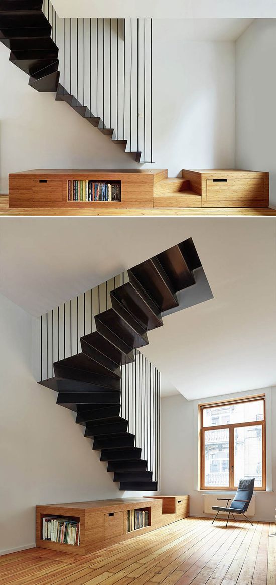 Парящая лестница в частном доме фото Tyler McHugh (tyler_mchugh) - Profile Pinterest