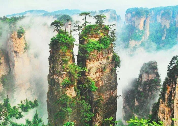 Парящие горы в китае фото Yangtze River Tours, Best China Yangtze River Tours