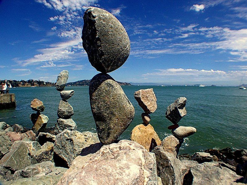 Парящие камни фото the sea as gift... stones honoring BALANCE Gifts of the Earth Stone balancing, A
