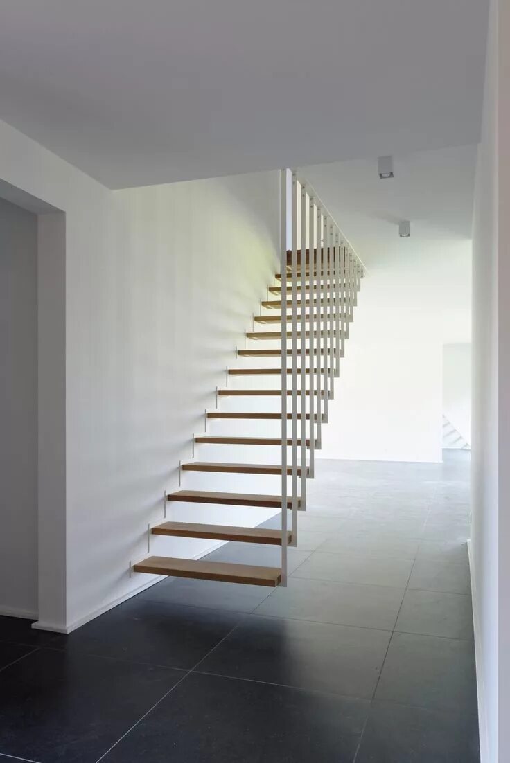 Парящие лестницы для дома фото Jo-a Up suspended staircase. The floating stair in its purest form. #design #sta