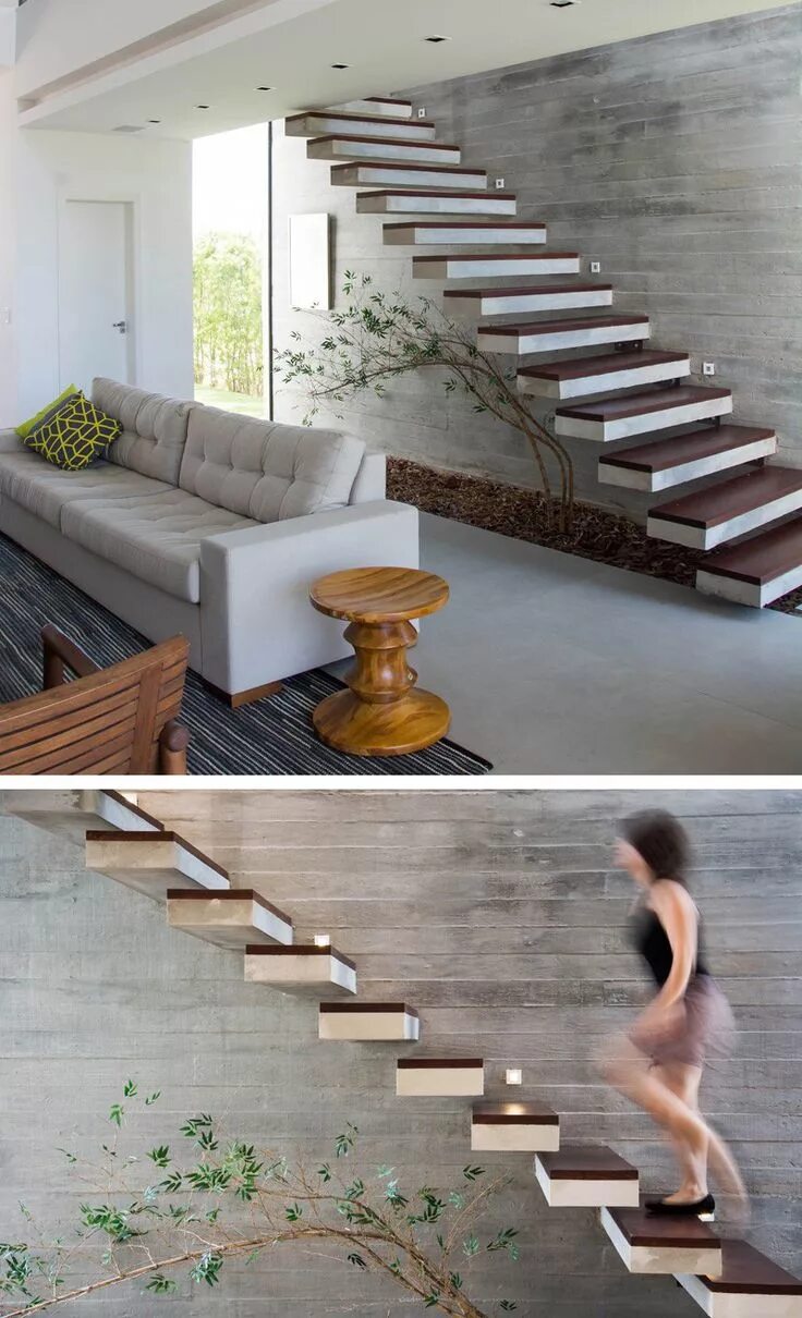 Парящие лестницы для дома фото ESTUDIO 30 51 have designed Casa Ventura M22, a residence for a family in Rio Gr