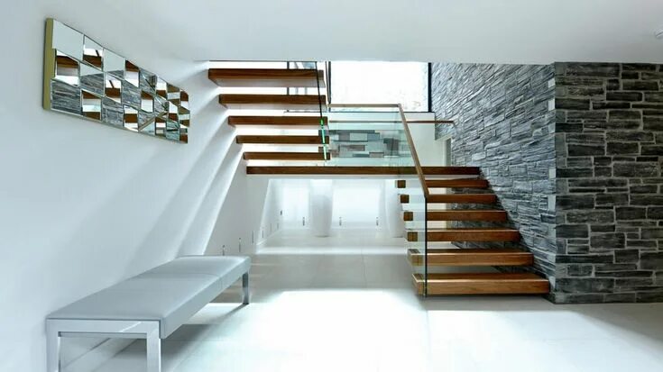 Парящие лестницы из металлоконструкций для дома фото 12 Attractive Stair Design Idea for Your Minimalist Home #MinimalistStair #Stair