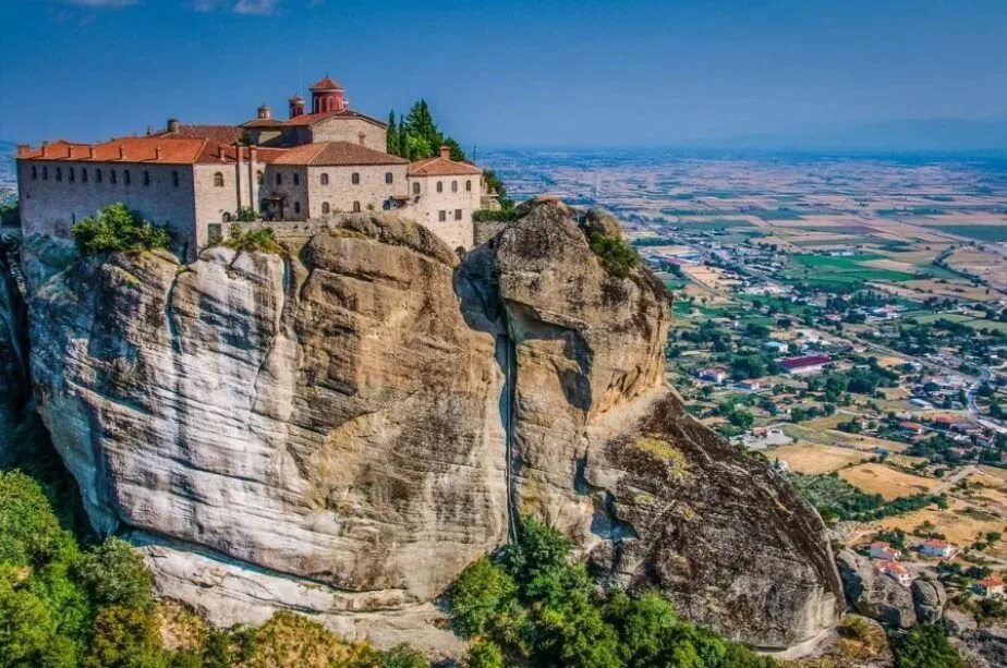 Парящие монастыри метеоры в греции фото Meteora Greece travel Экскурсии, Путешествия, Греция