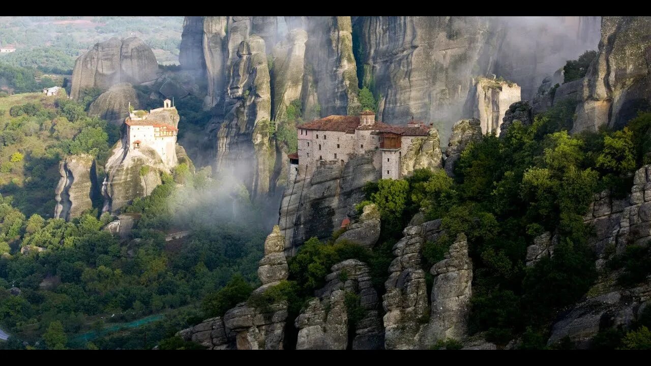 Парящие монастыри метеоры в греции фото Amazing Documentary on Meteora - YouTube