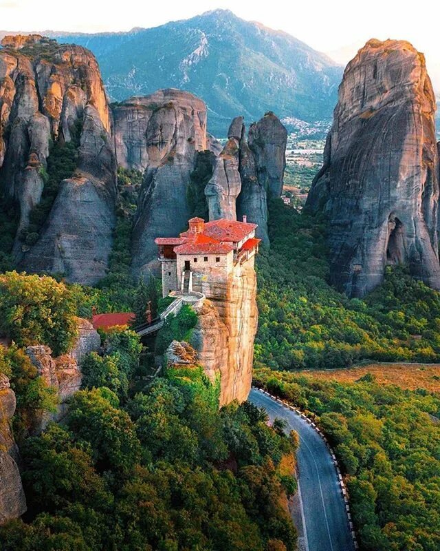 Парящие монастыри метеоры в греции фото Plunge boldly into the thick of life and seize it where you will it is always in