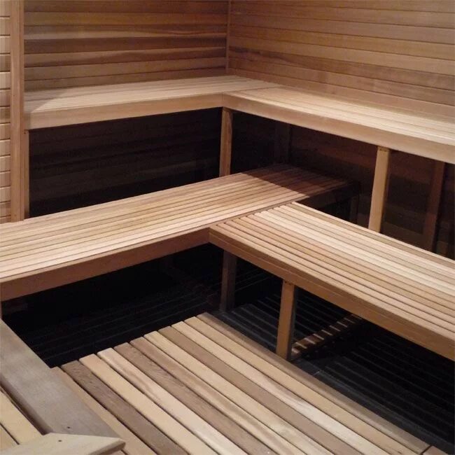 Парящие полки в бане фото Image result for sauna door framing on concrete slab