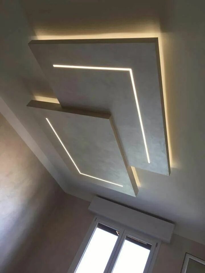 Парящие потолки гипсокартон фото Home's cellings ideas Teto de gesso, Decoração do teto, Tetos baixos