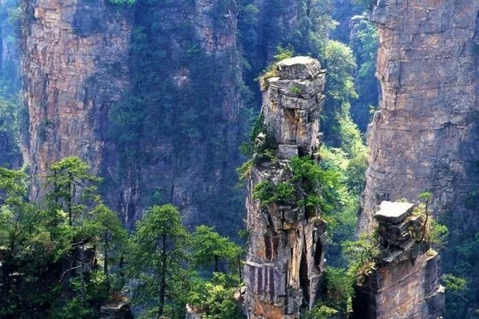 Парящие скалы в китае фото НАЦИОНАЛЬНЫЙ ПАРК ЧЖАНЦЗЯЦЗЕ ( ZHANGJIAJIE)...КИТАЙ. - КОПИЛОЧКА, пользователь *
