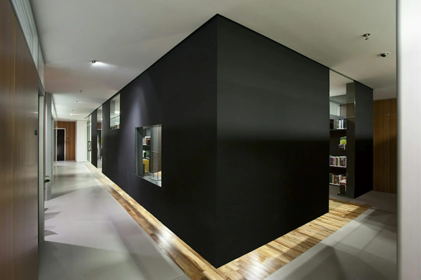 Парящие стены в интерьере как сделать FGMF on Architizer
