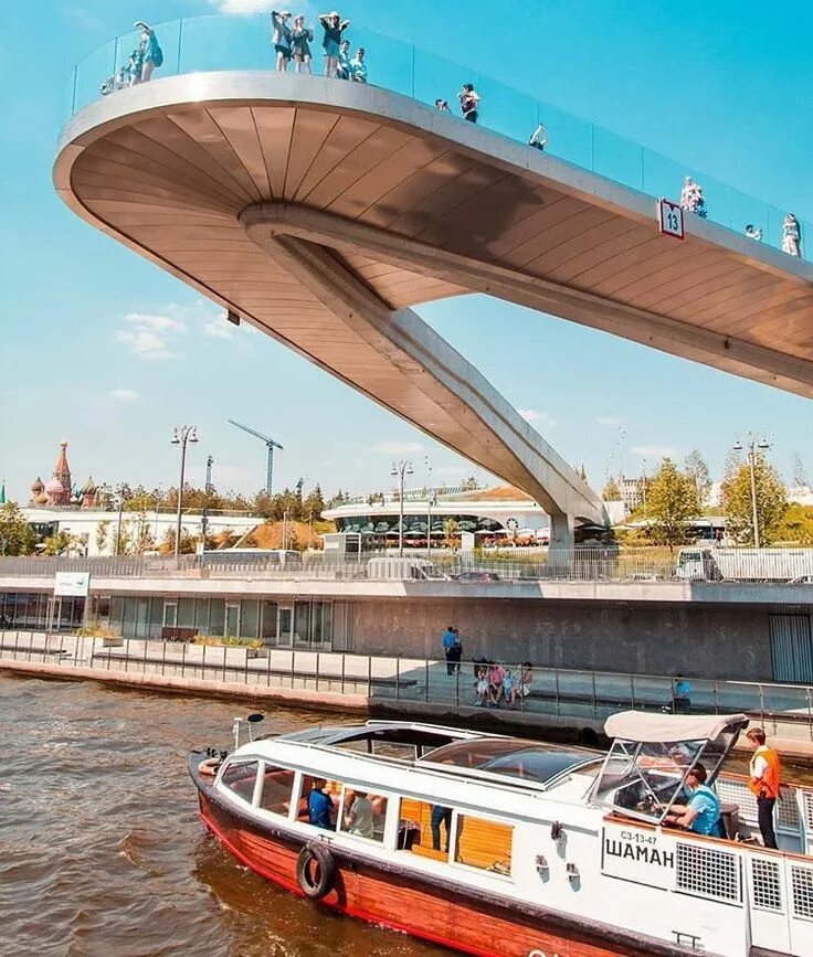 Парящий мост в москве фото Пин на доске Москва Москва
