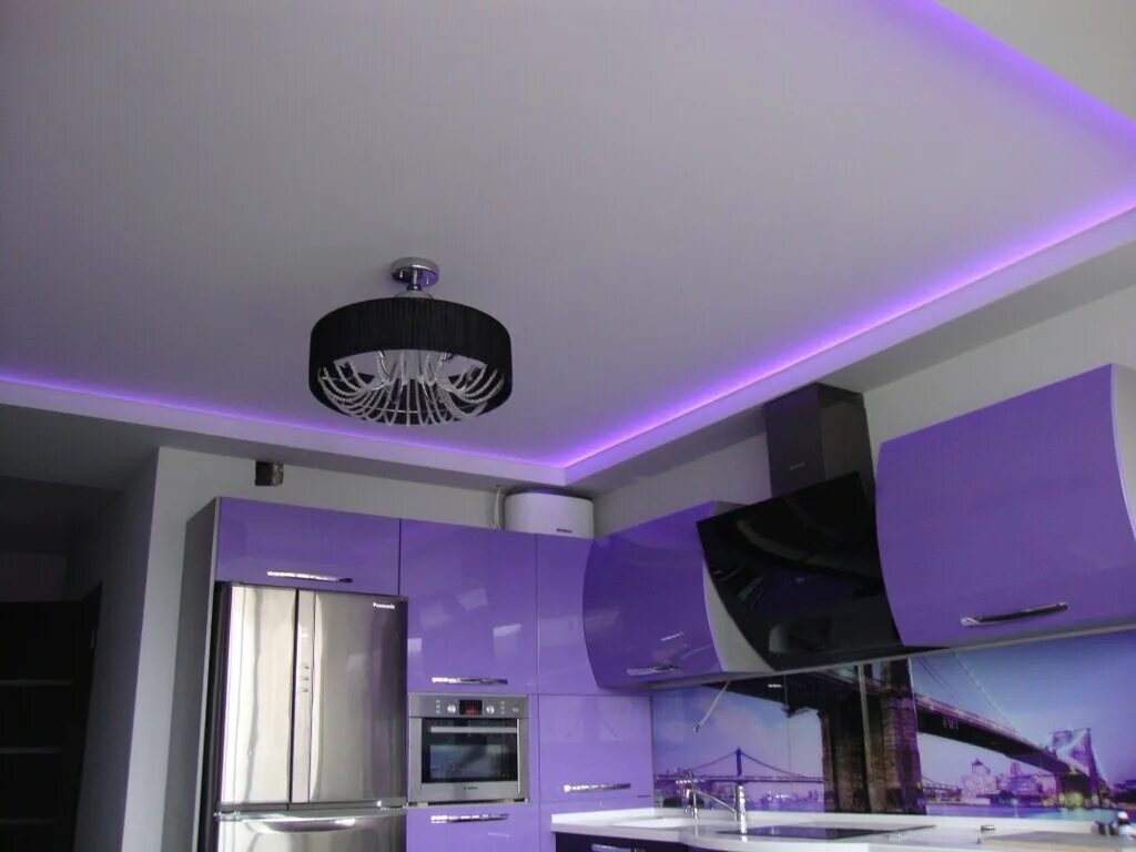Парящий потолок на кухне фото Potolki tolkom Vologda, ceiling systems, Vologda, ulitsa Vologodskaya Sloboda, 8