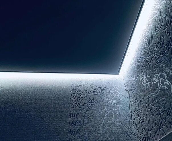 Парящий потолок натяжной фото ACTION ! SUCCESS ORDER HARD Ceilings from 450 rub. Novelty: Shadow stretch ceili