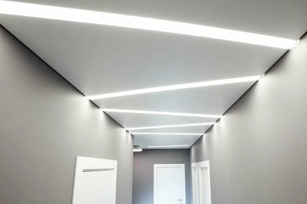 Парящий потолок со световыми линиями фото PotolokPROF, ceiling systems, Nizhniy Novgorod, Zhirkombinata Highway, 8А - Yand