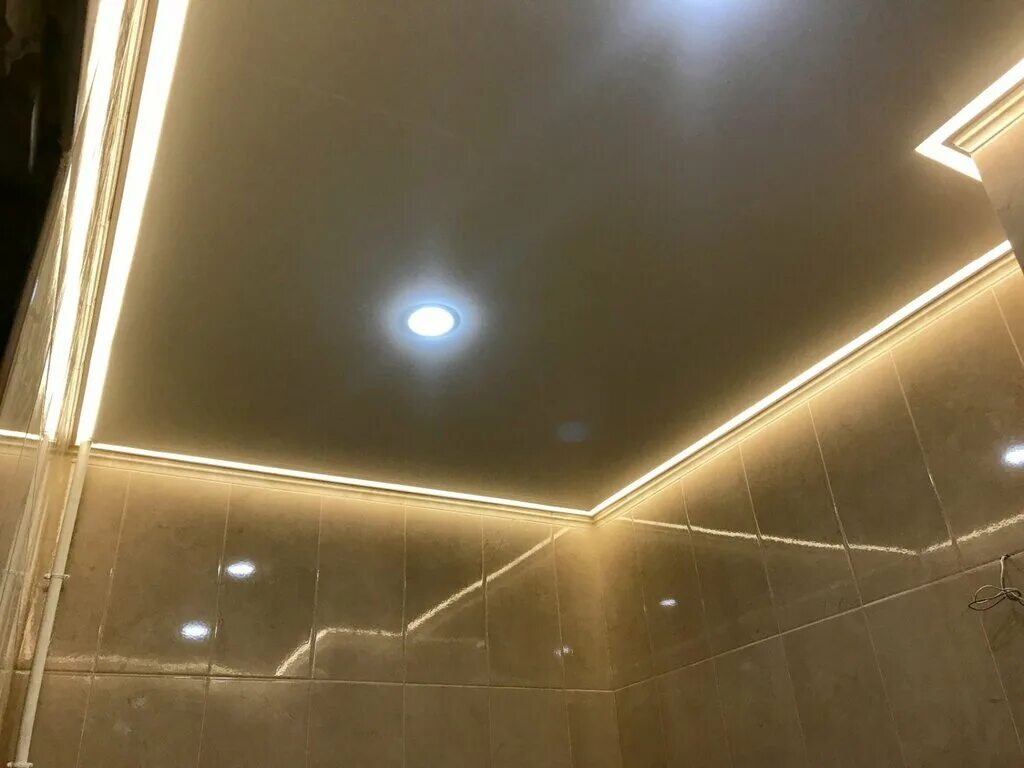 Парящий потолок ванная комната фото Permanently closed: Intezo, ceiling systems, Mahiliou, mikrarajon Zadniaproŭje-4