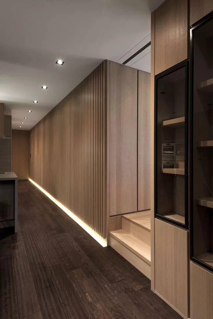 Парящий шкаф в прихожую фото AURA LIFESTYLE JP STYLE on Behance Innenarchitektur, Einbaumöbel, Wohnung