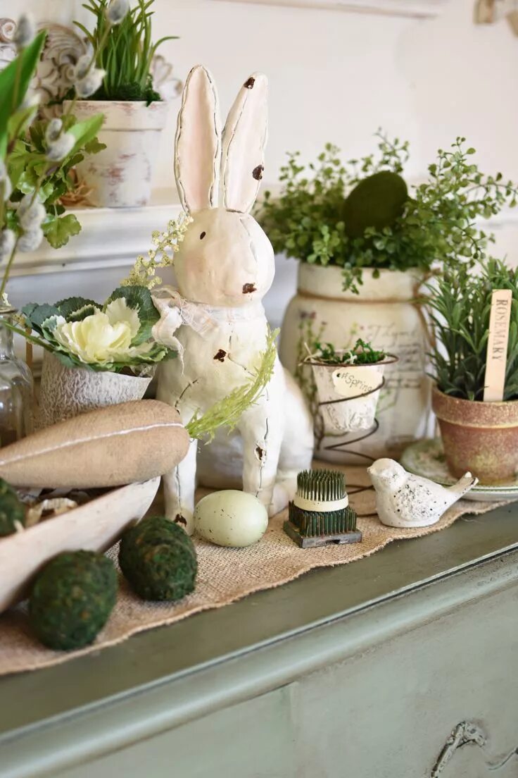Пасхальный декор для дома Spring Dough Bowl Ideas How To Style a Dough Bowl For Spring & Easter Spring dec