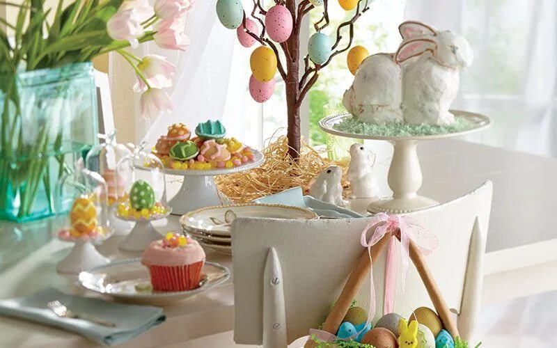 Пасхальный декор для дома Easter Decorating Ideas Easter bunny decorations, Easter table decorations, Bunn