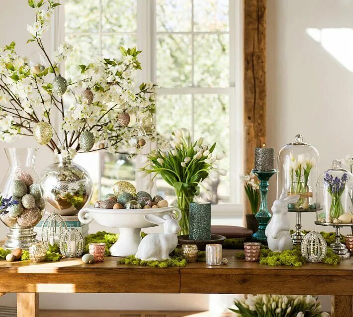 Пасхальный декор для дома Look at These Darling Easter Lanterns Spring easter decor, Pottery barn easter, 