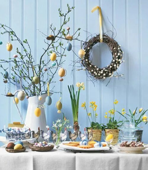 Пасхальный декор своими руками Our Best Easter Party Ideas Make for the Sweetest Sunday Celebration Decoration 