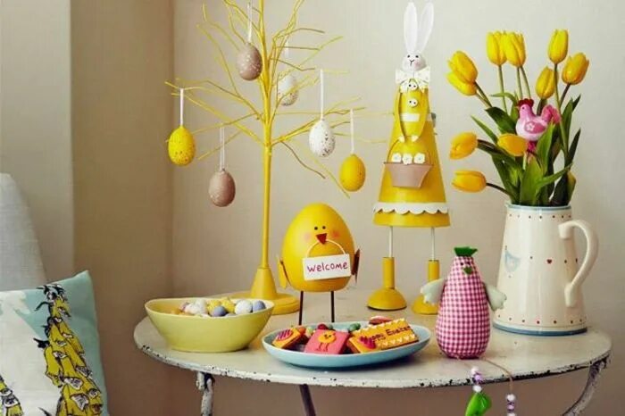Пасхальный декор своими руками идеи Décoration de Pâques à fabriquer - les meilleures idées à essayer cette année De