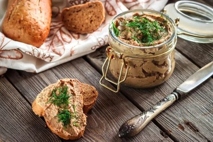 Паштет из куриной печени фото Нежный паштет - Рецептов в коллекции: 23 Подборка на koolinar.ru