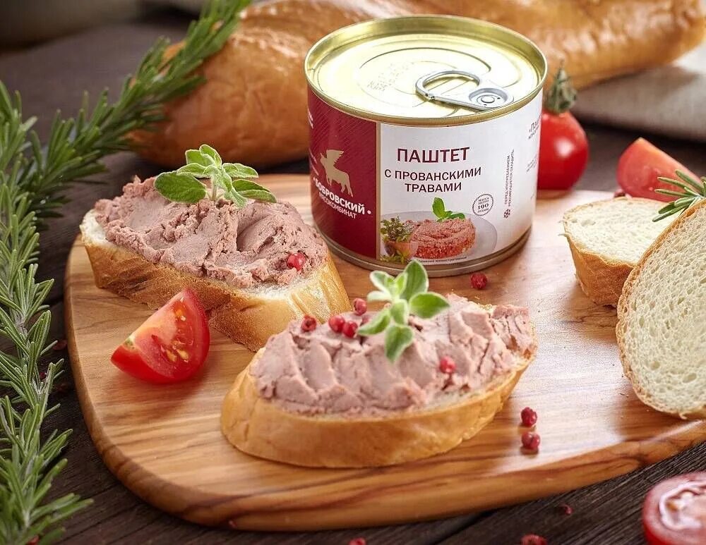 Паштет из куриной печени фото Паштет с Прованскими травами Старорусские рецепты ж/б 100 гр - 1 шт - купить с д