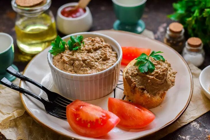 Паштет из куриной печени рецепт с фото Паштет из куриной печени со сливками и коньяком - изумительный рецепт Идеи для б