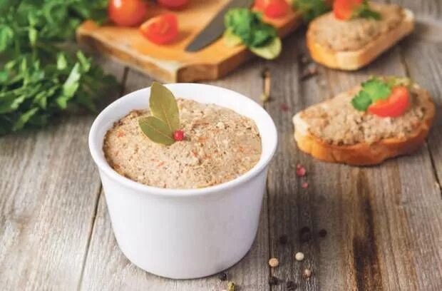 Паштет из курицы рецепт с фото Pin on Croatian Reviepes