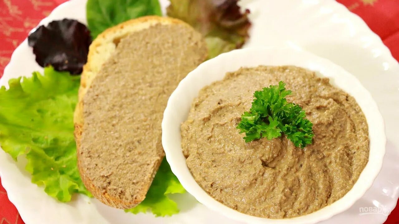 Паштет из печени фото Домашний печеночный паштет - пошаговый рецепт с фото на Повар.ру