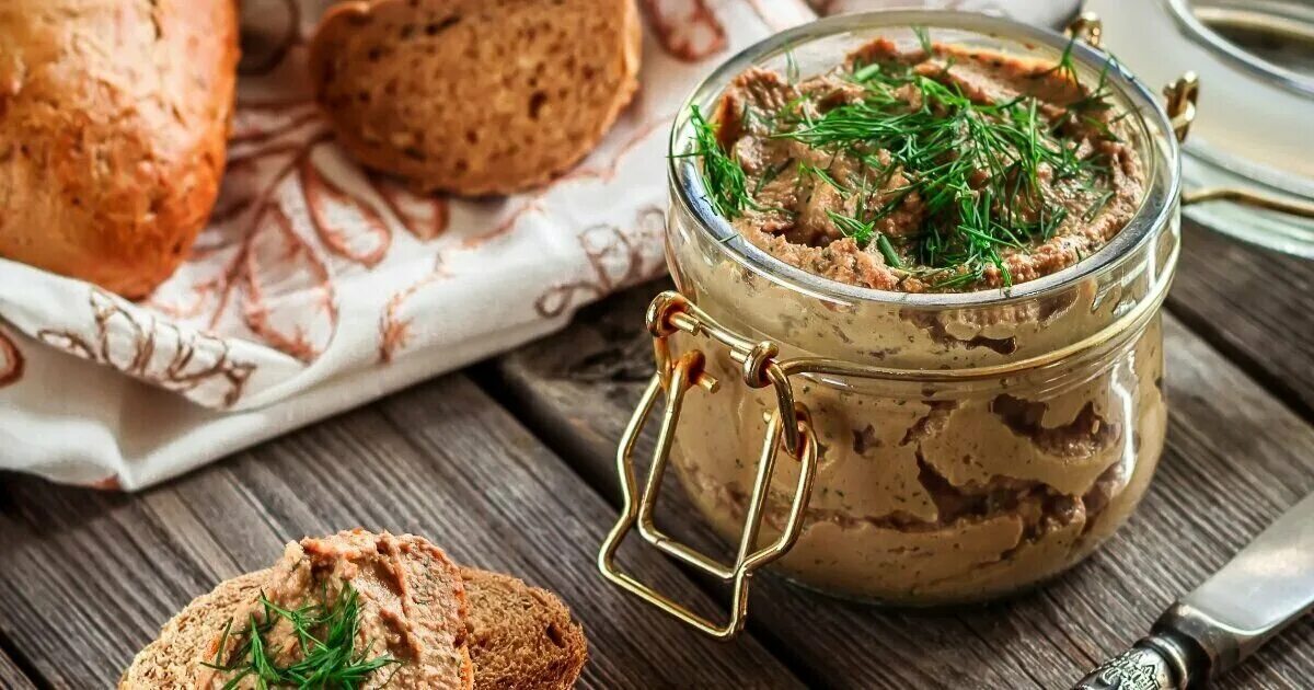 Паштет из печени фото Рецепты домашнего паштета из куриной печени Сеть АЗС "ТЭС" Дзен