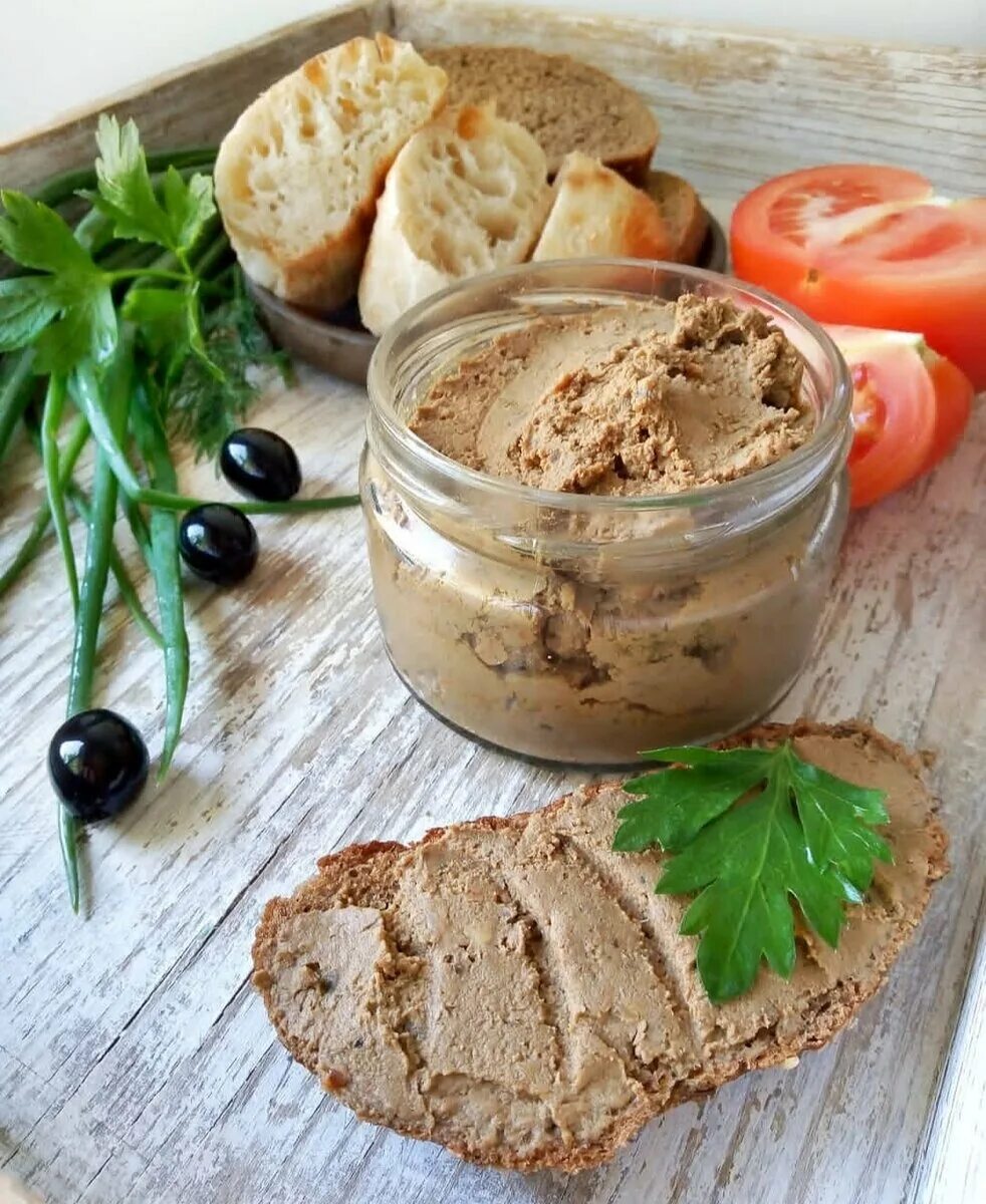 Паштет из свиной печени фото Паштет из куриной печени . Что поесть ? Дзен