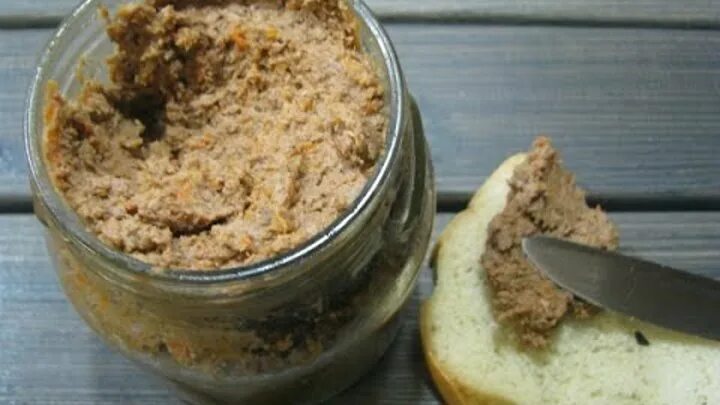 Паштет из свиной печени фото Смотрите видео "Как сделать вкусный паштет из свиной печени//Pasztet z wątróbek/
